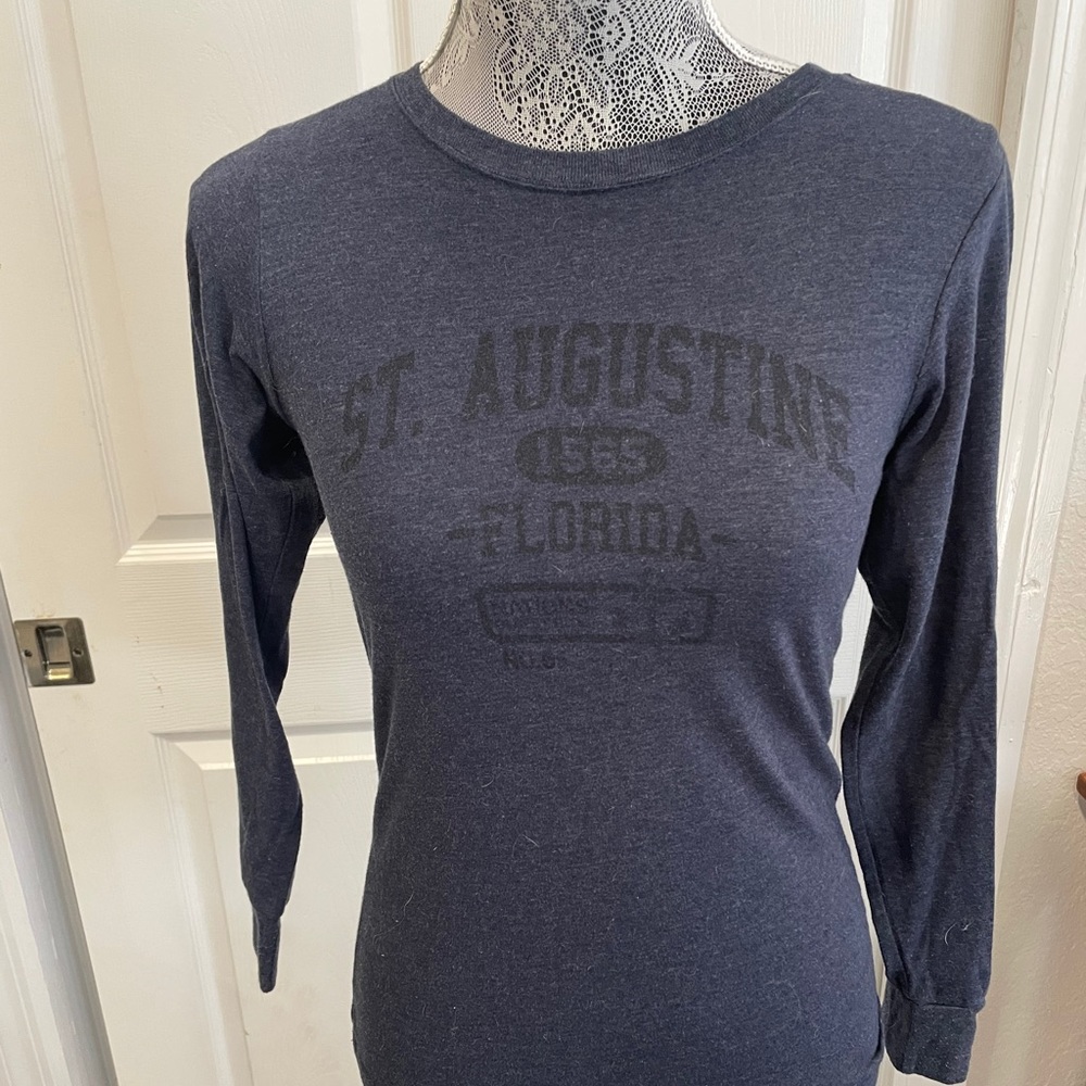 “ST. AUGUSTINE FLORIDA” Girls long sleeve tee SZ S